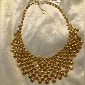 Parklane necklace goldtone/rhinestone
